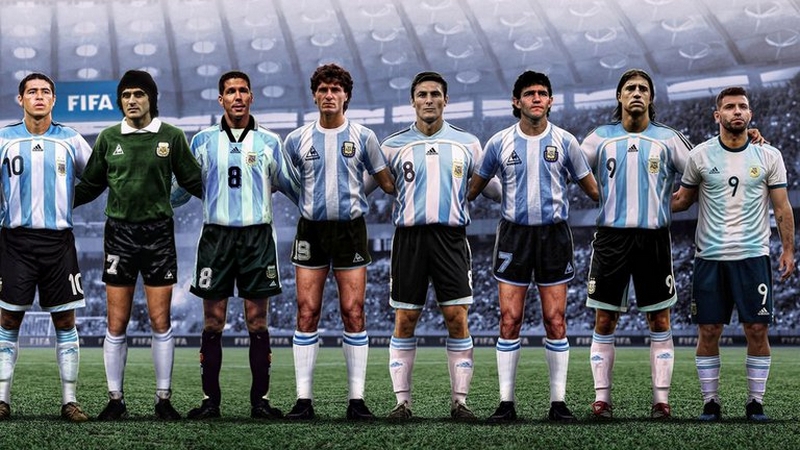 Đội hình Argentina xuất sắc nhất: Những vũ công tango toàn năng của bóng đá 1 Đội hình Argentina xuất sắc nhất: Những vũ công tango toàn năng của bóng đá