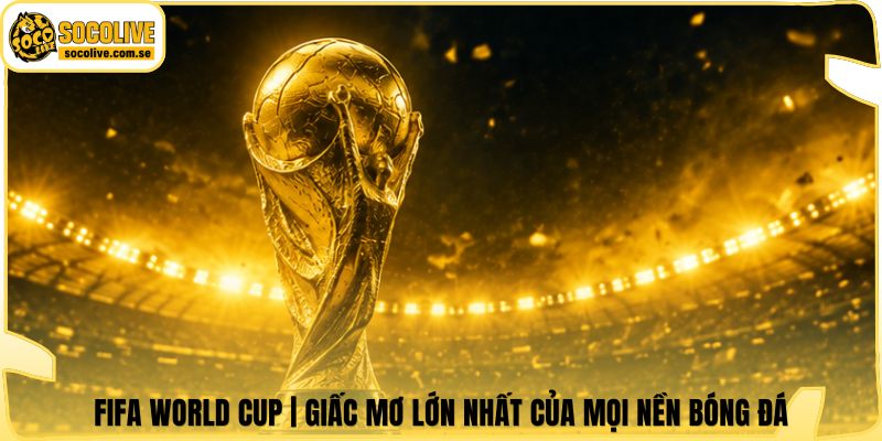 FIFA World Cup | Giấc Mơ Lớn Nhất Của Mọi Nền Bóng Đá 4 FIFA World Cup | Giấc Mơ Lớn Nhất Của Mọi Nền Bóng Đá